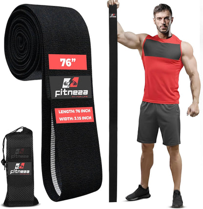 FITNEZA 76" Premium Fabric Resistance Band